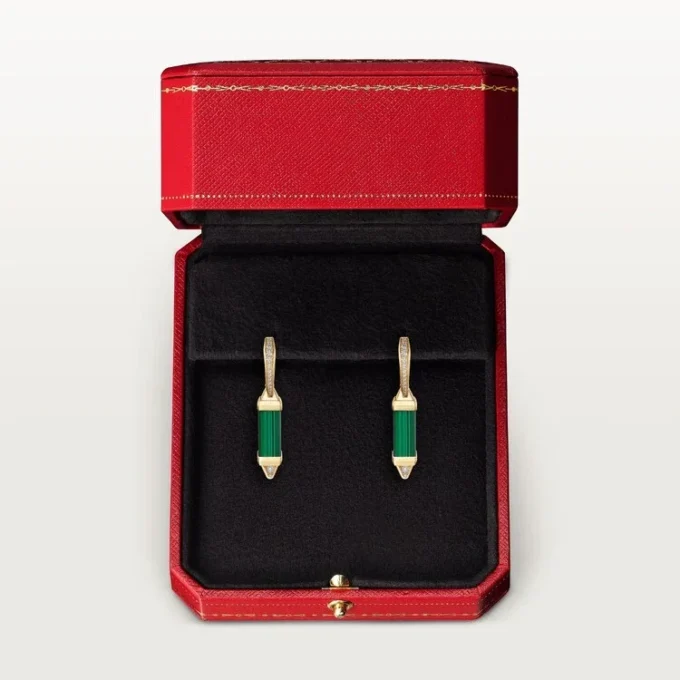 Les Berlingots De Cartier Sleeper-Ohrringe, Diamanten