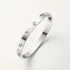 Liebesarmband, klassisches Modell, 4 Diamanten