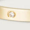 Liebesarmband, klassisches Modell, 4 Diamanten
