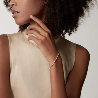 Lignes Essentielles Armbänder, Diamanten im Brillantschliff
