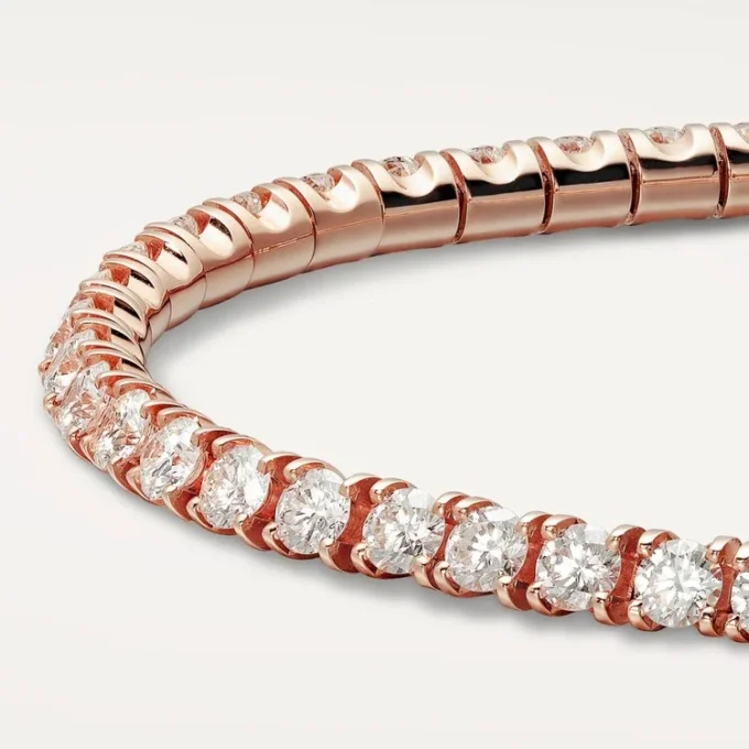 Lignes Essentielles Armbänder, Diamanten im Brillantschliff