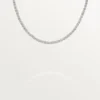 Lignes Essentielles Halskette, Diamanten im Brillantschliff