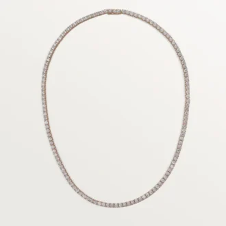 Lignes Essentielles Halskette, Diamanten im Brillantschliff