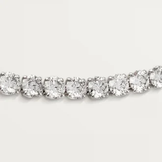 Lignes Essentielles Halskette, Diamanten im Brillantschliff