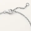 Love-Armband, an Kette, halb gepavé