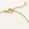 Love-Armband, an Kette, mit Pavé-Fassung