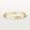 Love-Armband, klassisches Modell, 10 Diamanten