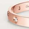 Love-Armband, klassisches Modell, 10 Diamanten