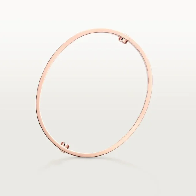 Liebesarmband, klassisches Modell, 4 Diamanten