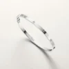 Love-Armband, kleines Modell, 6 Diamanten