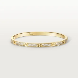 Love-Armband, kleines Modell, mit Pavé-Fassung