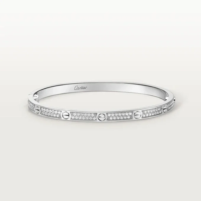 Love-Armband, kleines Modell, mit Pavé-Fassung