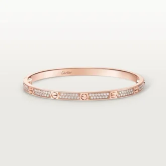 Love-Armband, kleines Modell, mit Pavé-Fassung