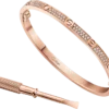 Love-Armband, kleines Modell, mit Pavé-Fassung