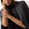 Liebesarmband, klassisches Modell, 4 Diamanten