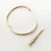 Love-Armband, mittleres Modell, 4 Diamanten