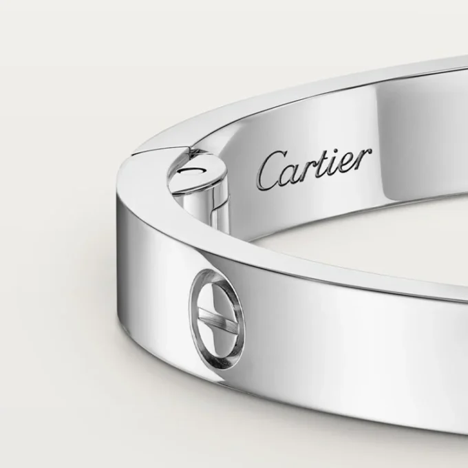 Love-Armband, mittleres Modell, 4 Diamanten