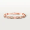 Love-Armband, mittleres Modell, mit Pavé-Fassung