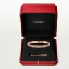 Love-Armband, mittleres Modell, mit Pavé-Fassung
