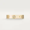 Love-Ehering, 1 Diamant – Gelbgold, Diamant – Cartier