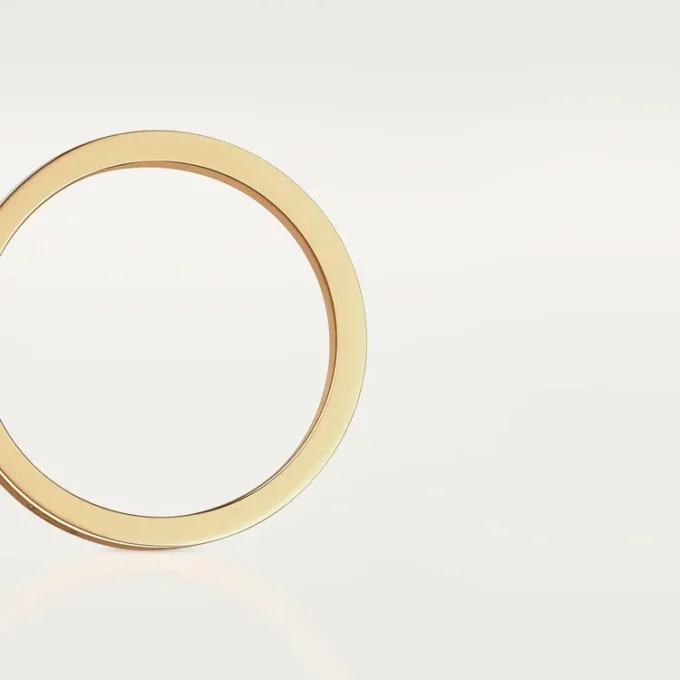 Love-Ehering, 1 Diamant – Gelbgold, Diamant – Cartier
