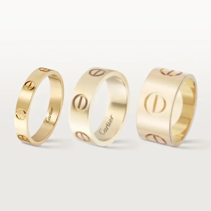 Love-Ehering aus Gelbgold, kleines Modell | Cartier Us
