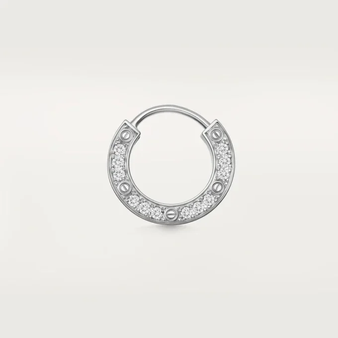 Love Einzelohrring – Weißgold, Diamant – Cartier