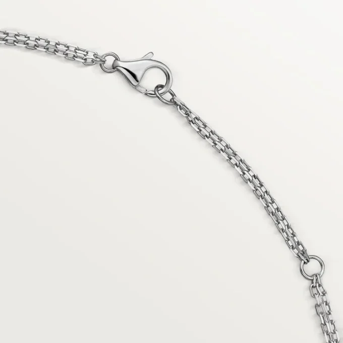 Love-Halskette, 2 Diamanten – Weißgold, Diamanten – Cartier