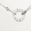 Love-Halskette, 2 Diamanten – Weißgold, Diamanten – Cartier