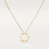 Love-Halskette, 3 Diamanten – Gelbgold, Diamanten – Cartier