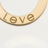 Love-Halskette, 3 Diamanten – Gelbgold, Diamanten – Cartier