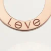 Love-Halskette, 3 Diamanten – Roségold, Diamanten – Cartier