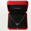 Love-Halskette, Diamanten – Roségold, Diamanten – Cartier