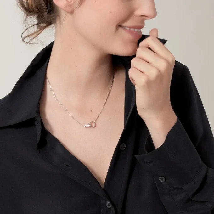 Love-Halskette, Diamanten – Weißgold, Diamanten – Cartier