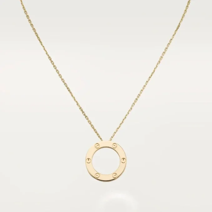 Love-Halskette – Gelbgold – Cartier