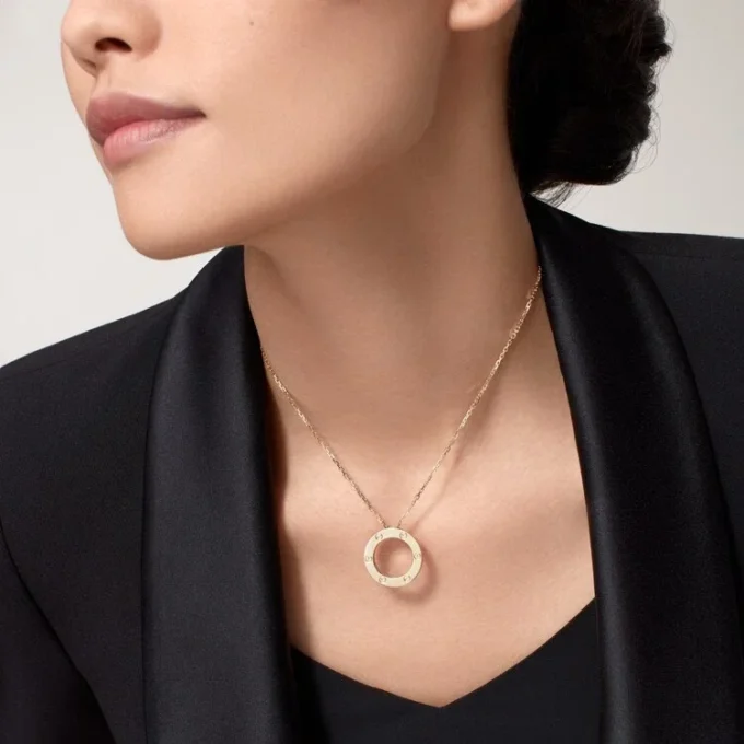 Love-Halskette – Gelbgold – Cartier