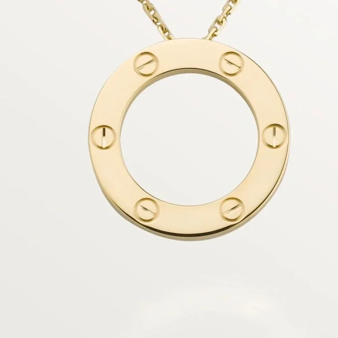 Love-Halskette – Gelbgold – Cartier
