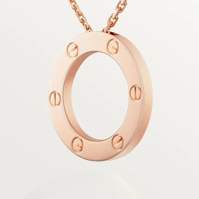 Love-Halskette – Roségold – Cartier