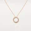 Love-Halskette – Roségold, Diamanten – Cartier