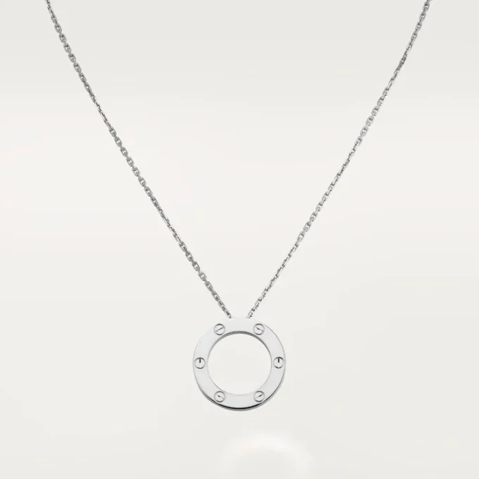 Love-Halskette – Weißgold – Cartier