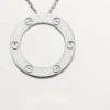 Love-Halskette – Weißgold – Cartier