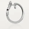 Love-Ohrringe, 2 Diamanten – Weißgold, Diamanten – Cartier