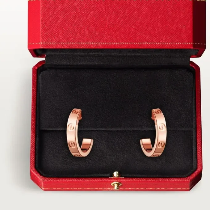 Love-Ohrringe – Roségold – Cartier