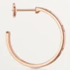 Love-Ohrringe – Roségold, Diamant – Cartier