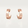 Love-Ohrringe – Roségold, Diamanten – Cartier