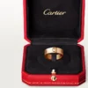 Love Ring, 3 Diamanten – Roségold, Diamanten – Cartier