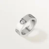 Love Ring, 3 Diamanten – Weißgold, Diamanten – Cartier