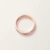 Love-Ring, kleines Modell, mit Pavé-Fassung