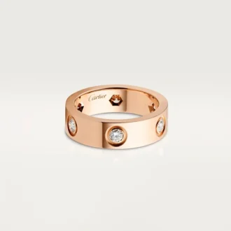 love ring rosgold diamanten cartier 1 330x330 - Love Ring &ndash; Ros&eacute;gold, Diamanten &ndash; Cartier