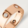 Love Ring – Roségold, Diamanten – Cartier